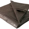 Ripstop16x20 Brown Tarp - Brown -Camping Equipment Shop 17642 02124.1679333009