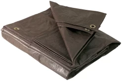 Ripstop16x20 Brown Tarp - Brown