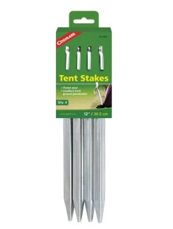 Coghlans Steel Tent Stakes - 12 Inches - N/A