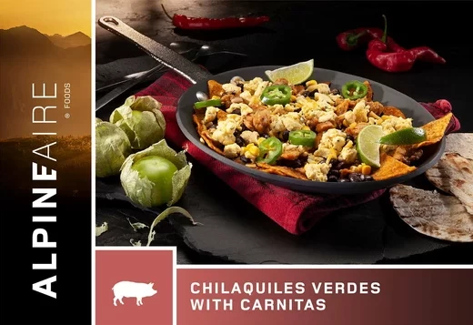 AlpineAire Chilaquiles Verdes With Carnitas 3 AlpineAire Chilaquiles Verdes With Carnitas