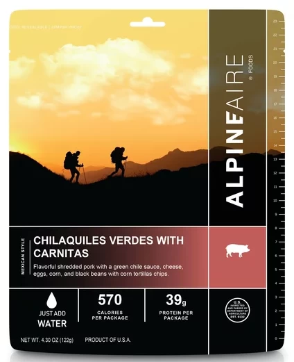 AlpineAire Chilaquiles Verdes With Carnitas 4 AlpineAire Chilaquiles Verdes With Carnitas - Image 2