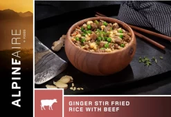 AlpineAire Ginger Stir Fried Rice With Beef