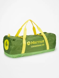 Marmot Limestone 4-Person Tent - Kiwi -Camping Equipment Shop M13993 4786 g 29097.1682439592