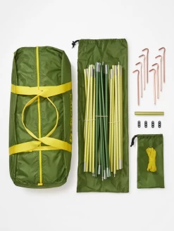 Marmot Limestone 6-Person Tent - Kiwi -Camping Equipment Shop M13994 4786 f 47268.1682440361