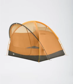The North Face Wawona 4 Tent - Light Exuberance Orange/Timber Tan/New Taupe Green 10 The North Face Wawona 4 Tent - Light Exuberance Orange/Timber Tan/New Taupe Green -Camping Equipment Shop NF0A52VL Z3U 3 88022.1674753253