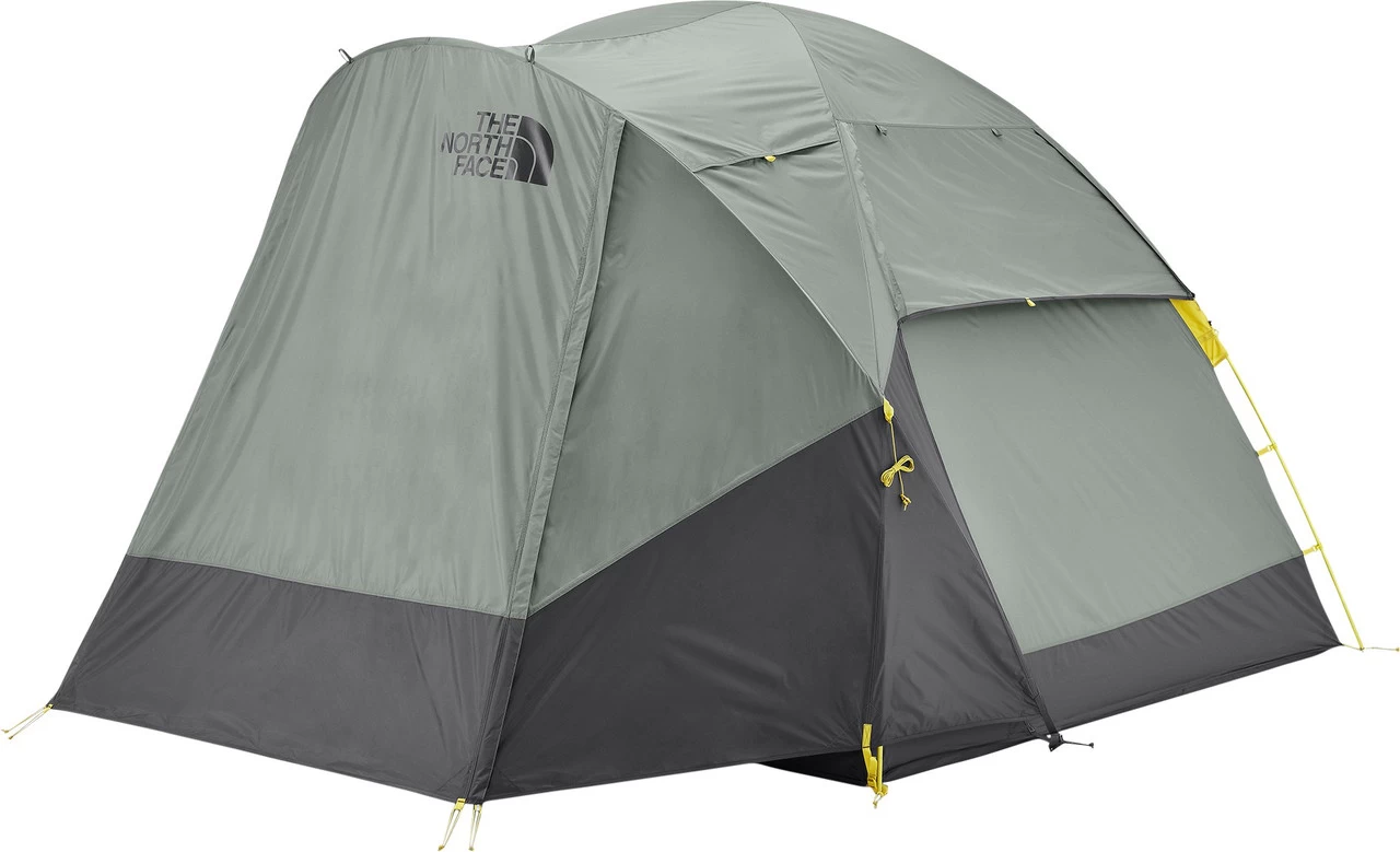 The North Face Wawona 4 Tent - Agave Green/Asphalt Grey 7 The North Face Wawona 4 Tent - Agave Green/Asphalt Grey - Image 5