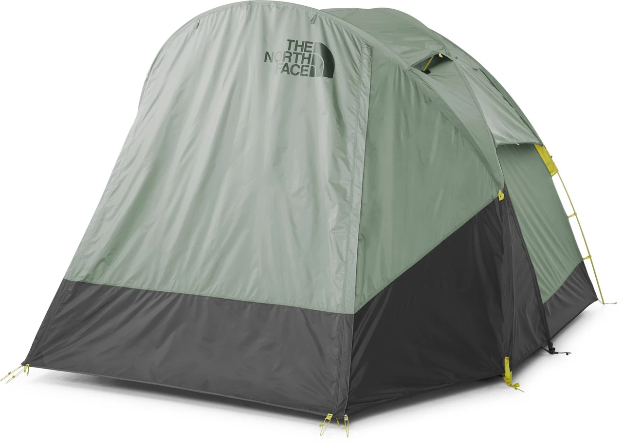The North Face Wawona 4 Tent - Agave Green/Asphalt Grey 8 The North Face Wawona 4 Tent - Agave Green/Asphalt Grey - Image 6