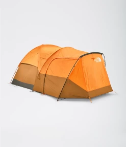The North Face Wawona 6 Person Tent - Light Exuberance Orange/Timber Tan/New Taupe Green