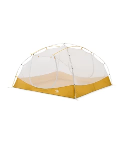 The North Face Trail Lite 4 Tent - Kahki Stone/Arrowhead Yellow