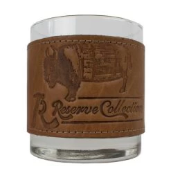 Over Under Bison Bourbon Glass