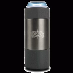 Toadfish Outfitters Non-tipping Slim Can Cooler -Camping Equipment Shop Slim Can Koozie