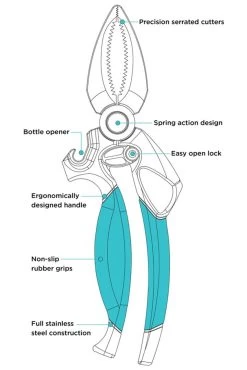 Toadfish Crab Cutter -Camping Equipment Shop Toadfish Crab Cutter 855864007210 image3 36078.1676603202