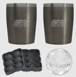 Toadfish Tumbler W/ Ice Tray Set