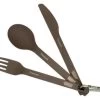 Vargo Titatnium ULV Knife, Fork & Spoon Set -Camping Equipment Shop cutleryset