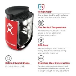 Hydro Flask 10 Oz Insulated Wine Tumbler -Camping Equipment Shop hydro flask technology wine tumbler 3