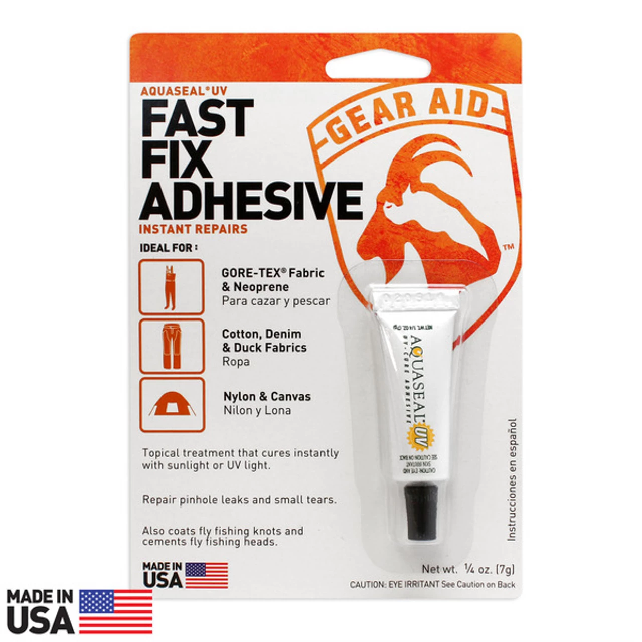 GEAR AID Aquaseal UV - Orange 3 GEAR AID Aquaseal UV - Orange