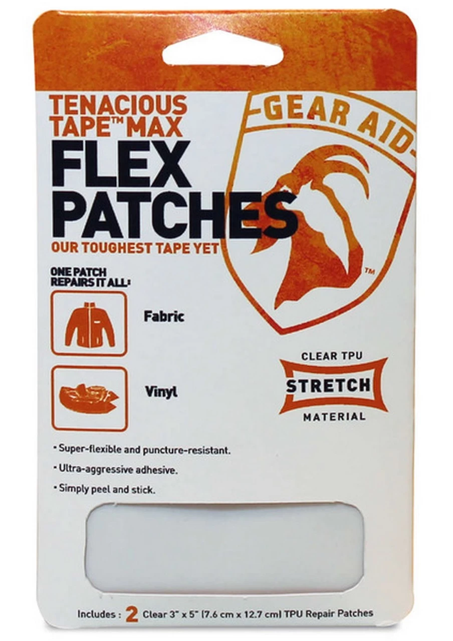 Tenacious Tape Max Flex Patches - White 3 Tenacious Tape Max Flex Patches - White