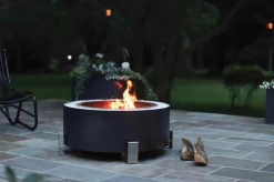 Breeo Luxeve 24" Smokeless Fire Pit With Lid & Glass -Camping Equipment Shop luxeve30 1