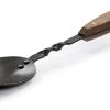Barebones Cowboy Grill Chef Spoon -Camping Equipment Shop opplanet barebones cowboy grill chef spoon stainless steel natural walnut ckw 466 main