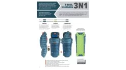 Big Agnes Roxy Ann 3N1 30 650 Downtek Sleeping Bag - Women's -Camping Equipment Shop opplanet big agnes lost ranger 3n1 15 650 downtek sleeping bag legion blue tapestry regular blr3n115r22 av 9