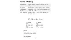 Big Agnes Sidewinder Camp 20 FireLine Sleeping Bag - Women's 13 Big Agnes Sidewinder Camp 20 FireLine Sleeping Bag - Women's -Camping Equipment Shop opplanet big agnes sidewinder camp 35 fireline sleeping bag womens plum lavender regular bwswc35r21 av 5