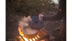 Camp Chef Cast Iron Deluxe Dutch Oven -Camping Equipment Shop opplanet camp chef deluxe seasoned cast iron dutch oven 9 33quart dutch oven black do12 usage 3