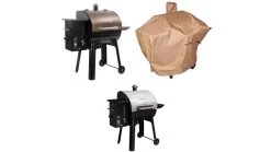 Camp Chef SmokePro SG 24 Wi-Fi Pellet Grill -Camping Equipment Shop opplanet camp chef smokepro sg 24 wi fi pellet grill black bronze with tan patio cover pcpg24l and blanket for 24in pellet grills grey pg24blkl main