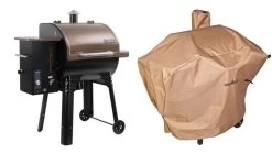 Camp Chef SmokePro SG 24 Wi-Fi Pellet Grill -Camping Equipment Shop opplanet camp chef smokepro sg 24 wi fi pellet grill black bronze with tan patio cover pcpg24l main