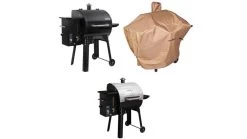 Camp Chef SmokePro SG 24 Wi-Fi Pellet Grill -Camping Equipment Shop opplanet camp chef smokepro sg 24 wi fi pellet grill black with tan patio cover pcpg24l and blanket for 24in pellet grills grey pg24blkl main