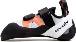 Evolv Geshido Climbing Shoes - Women's -Camping Equipment Shop opplanet evolv geshido climbing shoes womens white coral black 9 5 evl0423 9 5 av 2