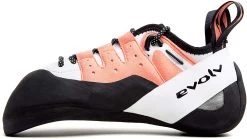 Evolv Geshido Lace Climbing Shoes - Women's 11 Evolv Geshido Lace Climbing Shoes - Women's -Camping Equipment Shop opplanet evolv geshido lace climbing shoes womens white coral black 9 5 evl0425 9 5 av 2