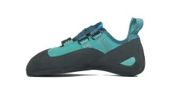 Evolv Kira Climbing Shoe - Women's -Camping Equipment Shop opplanet evolv kira climbing shoe womens teal 6 av 2