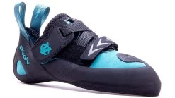 Evolv Kira Climbing Shoe - Women's -Camping Equipment Shop opplanet evolv kira womens teal 5 5 us evl0362 teal 5 5 av 1