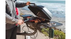 HitchFire F-20 Propane Passenger Side Gas Grill -Camping Equipment Shop opplanet hitchfire f 20 propane gas grill black large hfg01f2001 av 10