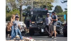 HitchFire F-20 Propane Passenger Side Gas Grill -Camping Equipment Shop opplanet hitchfire f 20 propane gas grill black large hfg01f2001 av 11