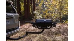 HitchFire F-20 Propane Passenger Side Gas Grill -Camping Equipment Shop opplanet hitchfire f 20 propane gas grill black large hfg01f2001 av 7