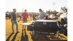 HitchFire F-20 Propane Passenger Side Gas Grill -Camping Equipment Shop opplanet hitchfire f 20 propane gas grill black large hfg01f2001 av 8