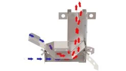 Hot Ash Rocket Stove -Camping Equipment Shop opplanet hot ash rocket stove stainless steel stv hasm 7777 av 3