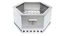 Hot Ash Rover Travel Fire Pit -Camping Equipment Shop opplanet hot ash rover travel fire pit stainless steel stv trvl frpt av 2