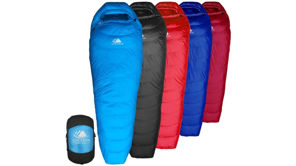 Hyke & Byke Shavano Ultralight Down Sleeping Bag, 650FB, 32F Degrees 5 Hyke & Byke Shavano Ultralight Down Sleeping Bag, 650FB, 32F Degrees - Image 3