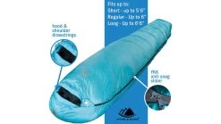 Hyke & Byke Shavano Ultralight Down Sleeping Bag, 650FB, 32F Degrees 12 Hyke & Byke Shavano Ultralight Down Sleeping Bag, 650FB, 32F Degrees -Camping Equipment Shop opplanet hyke byke shavano ultralight down sleeping bag 650fb 32f degrees 8231938630 av 4