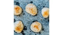 Kamado Joe Half Moon Soapstone -Camping Equipment Shop opplanet kamado joe big joe half moon soapstone cooking surface gray large bj hcgsstone av 3