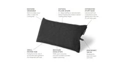 NEMO Equipment Fillo Elite Luxury Pillow -Camping Equipment Shop opplanet nemo equipment fillo elite luxury pillow midnight gray 811666031297 av 2