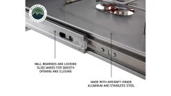 Overland Vehicle Systems Komodo Camp Kitchen 22 Overland Vehicle Systems Komodo Camp Kitchen -Camping Equipment Shop opplanet overland vehicle systems komodo camp kitchen dual grill skillet folding shelves rocket tower 30100001 av 14