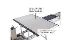 Overland Vehicle Systems Komodo Camp Kitchen 25 Overland Vehicle Systems Komodo Camp Kitchen -Camping Equipment Shop opplanet overland vehicle systems komodo camp kitchen dual grill skillet folding shelves rocket tower 30100001 av 3