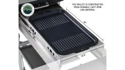 Overland Vehicle Systems Komodo Camp Kitchen 31 Overland Vehicle Systems Komodo Camp Kitchen -Camping Equipment Shop opplanet overland vehicle systems komodo camp kitchen dual grill skillet folding shelves rocket tower 30100001 av 6