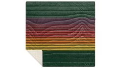 Rumpl Solid Sherpa Puffy Blanket 22 Rumpl Solid Sherpa Puffy Blanket -Camping Equipment Shop opplanet rumpl sherpa puffy forest rays 2 person tpsb fr1 2 main