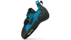 Scarpa Boostic Climbing Shoes -Camping Equipment Shop opplanet scarpa boostic climbing shoes black azure 45 70071 000 blkazr 45 av 5