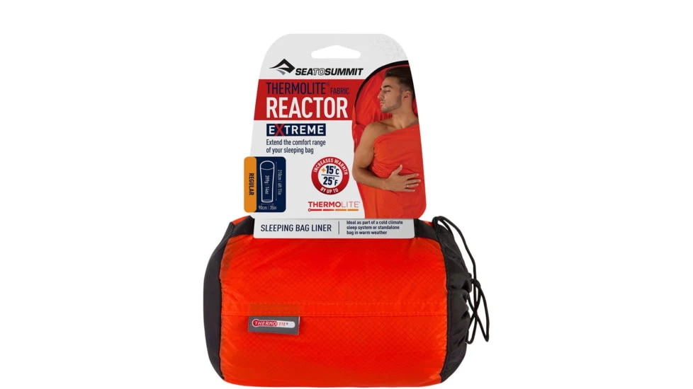 Sea To Summit Reactor Extreme Thermolite Liner 3 Sea To Summit Reactor Extreme Thermolite Liner