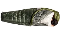 Sierra Designs Get Down 550F 20 Deg Sleeping Bag -Camping Equipment Shop opplanet sierra designs get down 550f 20 deg sleeping bag green regular 70614521r av 3